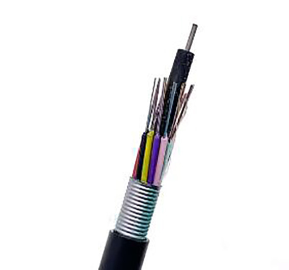 GYTS-96B1.3屋外の96中心の光ファイバケーブルG652Dの黒の単一モード