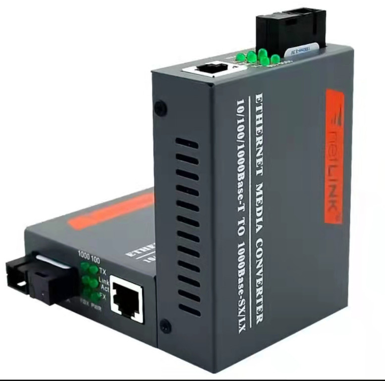 ギガビットの光ファイバーのトランシーバー20KM 1310nm 1550nm HTB-GS-03A/Bの単一モード単一繊維