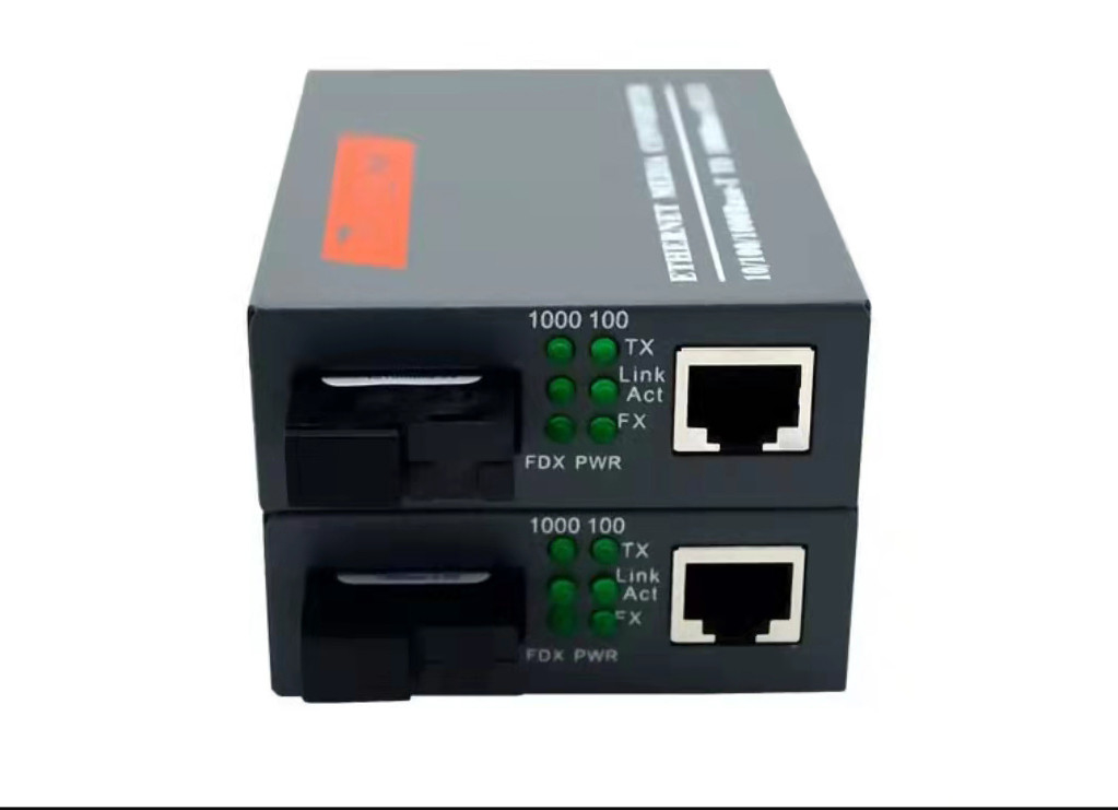 ギガビットの光ファイバーのトランシーバー20KM 1310nm 1550nm HTB-GS-03A/Bの単一モード単一繊維