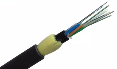 2 - 288の中心ADSSの光ファイバー ケーブルすべての誘電体の自己支持のPEのジャケットG652Dのタイプ