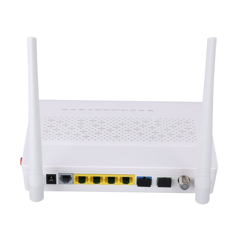 2T2RモードGPON EPON ONU 3FE 1GE WIFI鍋CATVは変復調装置繊維FTTH ONUの二倍になる