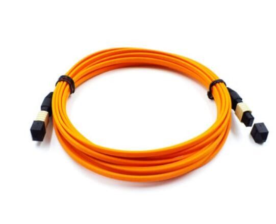 55dBリターン・ロスのLCケーブルへのマルチモード・ファイバ視覚MPO 0.9mm MPO