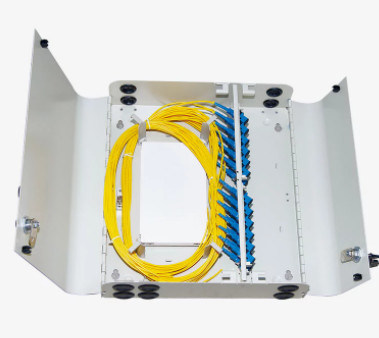 Fiber Distribution Box Wall-Mounted Installation Suitable For FC, SC, ST Adapter