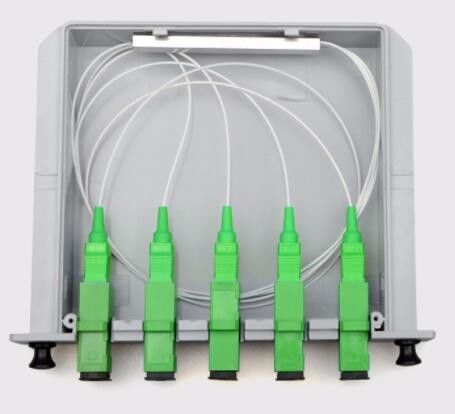 PONネットワークのためのカセット繊維光学のディバイダー1x4 Sc Apcのコネクター