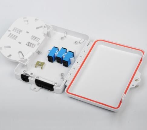 繊維光学のブレイクアウト ボックス1の入口6の出口FTTHの小型4/6繊維光学の配電箱FDB