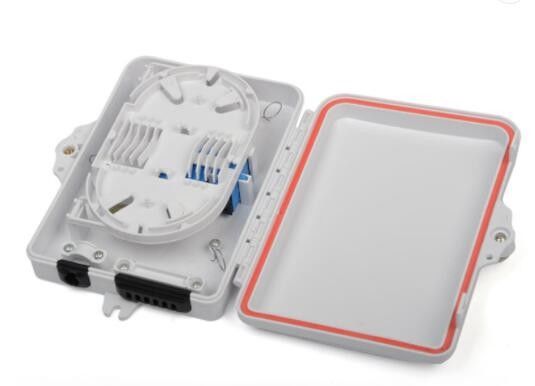 繊維光学のブレイクアウト ボックス1の入口6の出口FTTHの小型4/6繊維光学の配電箱FDB