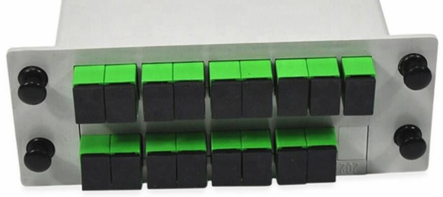 1650nm 1×16 PLCの繊維光学のディバイダーSC APCのコネクター0.3mの長さ