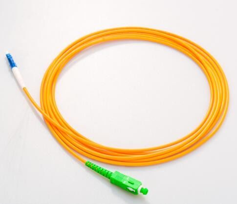 Sc Lc 3mの単一モードのパッチ・コード単信LC UPCへのSC APC 3.0mm