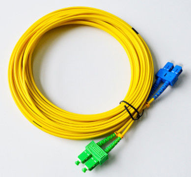 SMの二重SC/UPC-SC/APC 3.0mm繊維光学のジャンパー10m SGS ISO