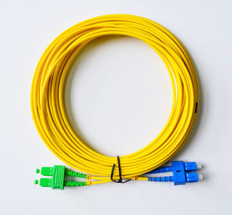 SMの二重SC/UPC-SC/APC 3.0mm繊維光学のジャンパー10m SGS ISO