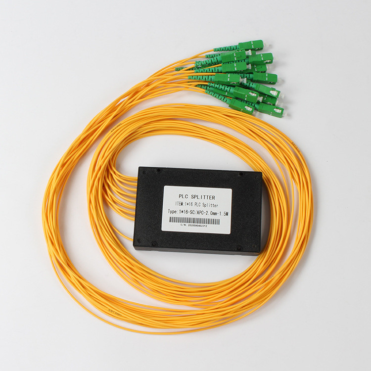 SC APC 1x16 PLC繊維のディバイダー有線テレビFTTXのための光学PLCのディバイダー